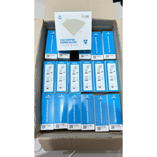 一個兩個杯子紙過濾器 V60 咖啡 100 張 1-2 杯