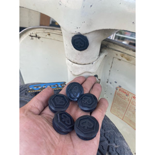 用於 vespa 超級衝刺 px ps pts excel 獨家 A 級的橡膠車把螺栓蓋