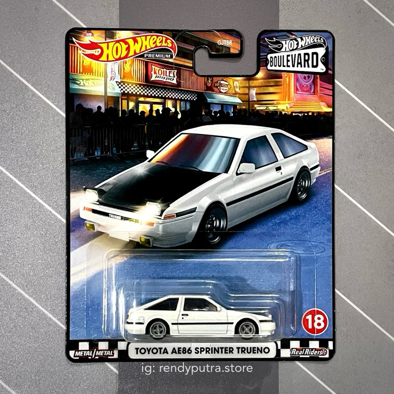 HOT WHEELS 風火輪豐田 AE86 Sprinter Trueno