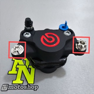 Ktc BREMBO 2P 2 活塞式螺栓單元不銹鋼原裝泰國卡鉗螺栓