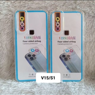 HP Vivo V15 透明外殼軟殼透明矽膠和手機背面保護相機