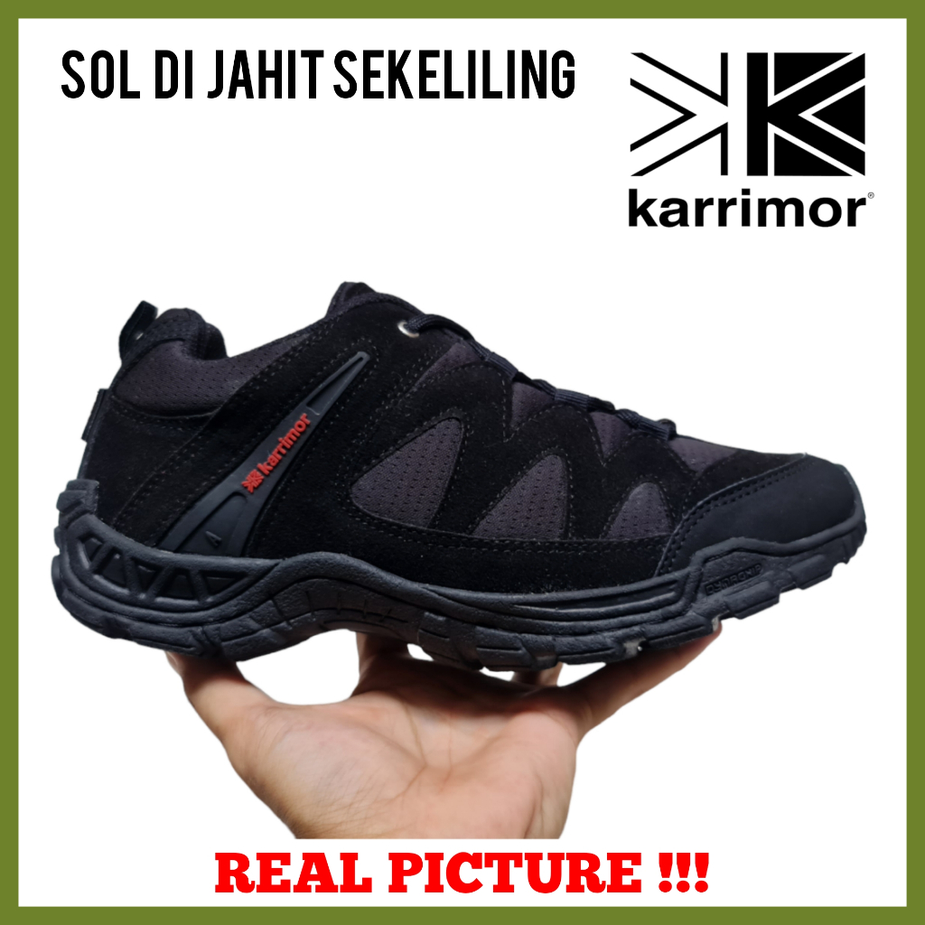 KARRIMOR 男式登山鞋套裝跟踪防滑徒步戶外鞋周圍縫紉鞋底
