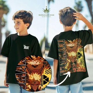 Katun Premium 兒童 DISTRO T 恤 NARUTO UZUMAKI 動漫 T 恤適用於幼兒園-中學生