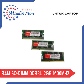 So-dimm DDR3L RAM 2GB 1600 MHz 筆記本電腦 MEJEC