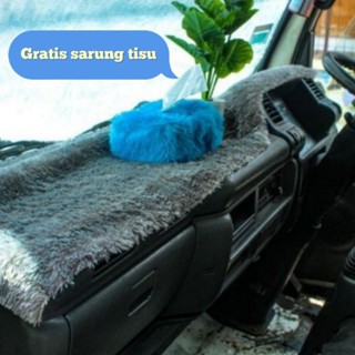 Rasfur Fur 汽車儀表板地毯墊英國 150x50cm 免費紙巾套毛皮儀表板墊進入所有型別的汽車/通用汽車儀表板墊