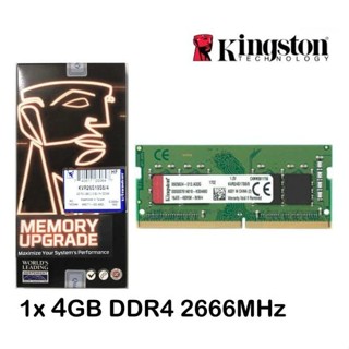 金士頓筆記本電腦記憶體 RAM SODIMM KVR26S19S6/4 4GB DDR4 2666MHz 非 ECC