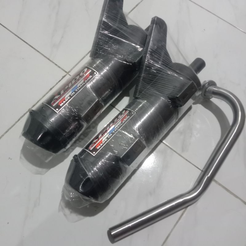 Apido 消音器 1 套適用於 Mio i 125 Mio soulty Mio 運動型