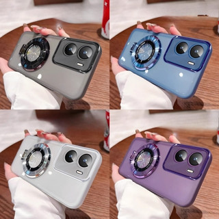 手機殼 OPPO A57 4g A77s 豪華戒指立式 Tpu 糖果電鍍矽膠透明鏡子