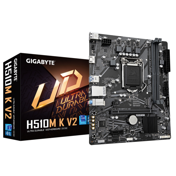 技嘉主板 H510M K V2 LGA1200 H470 DDR4 USB3.2 SATA3