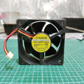 SUNON 風扇 DC 12V 6CM 型號 GM1206PTV2-A
