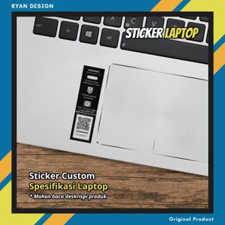 LENOVO 英特爾 聯想 Ideapad Slim 5i 筆記本電腦標誌貼紙規格貼紙功能筆記本電腦 Nvidia RT