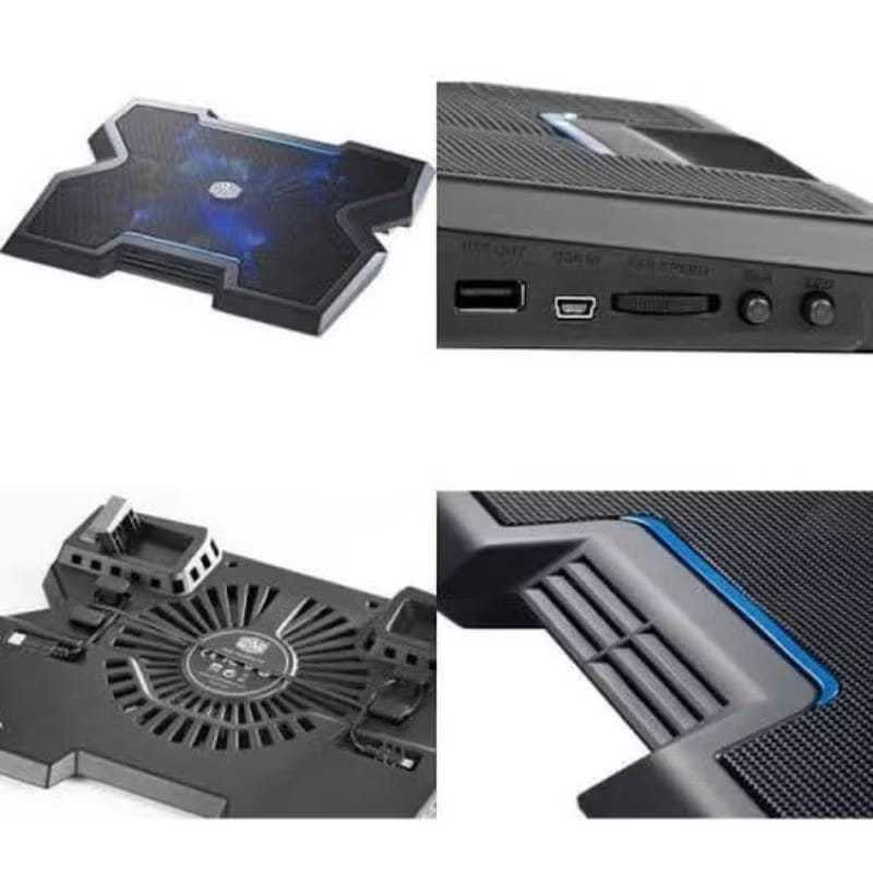 Cooler Master Notepal X3 散熱墊筆記本散熱器高達 17