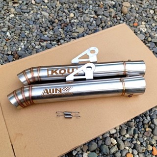 Kou mahachai AUN Daeng 罐 51mm 排氣管 PNP 用於消音器波 xrm Rs raider 1
