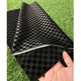 3D皮革摩托車座套,國際象棋圖案厚料,安裝方便