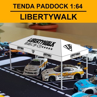 HOTWHEELS TENDA 立體模型風車帳篷壓鑄 1/64 紙工藝品活動 MEETUP T8 LIBERTYWALK