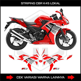 LOKAL 條紋 CBR K45 本地貼花貼紙 HONDA CBR 本地 K45