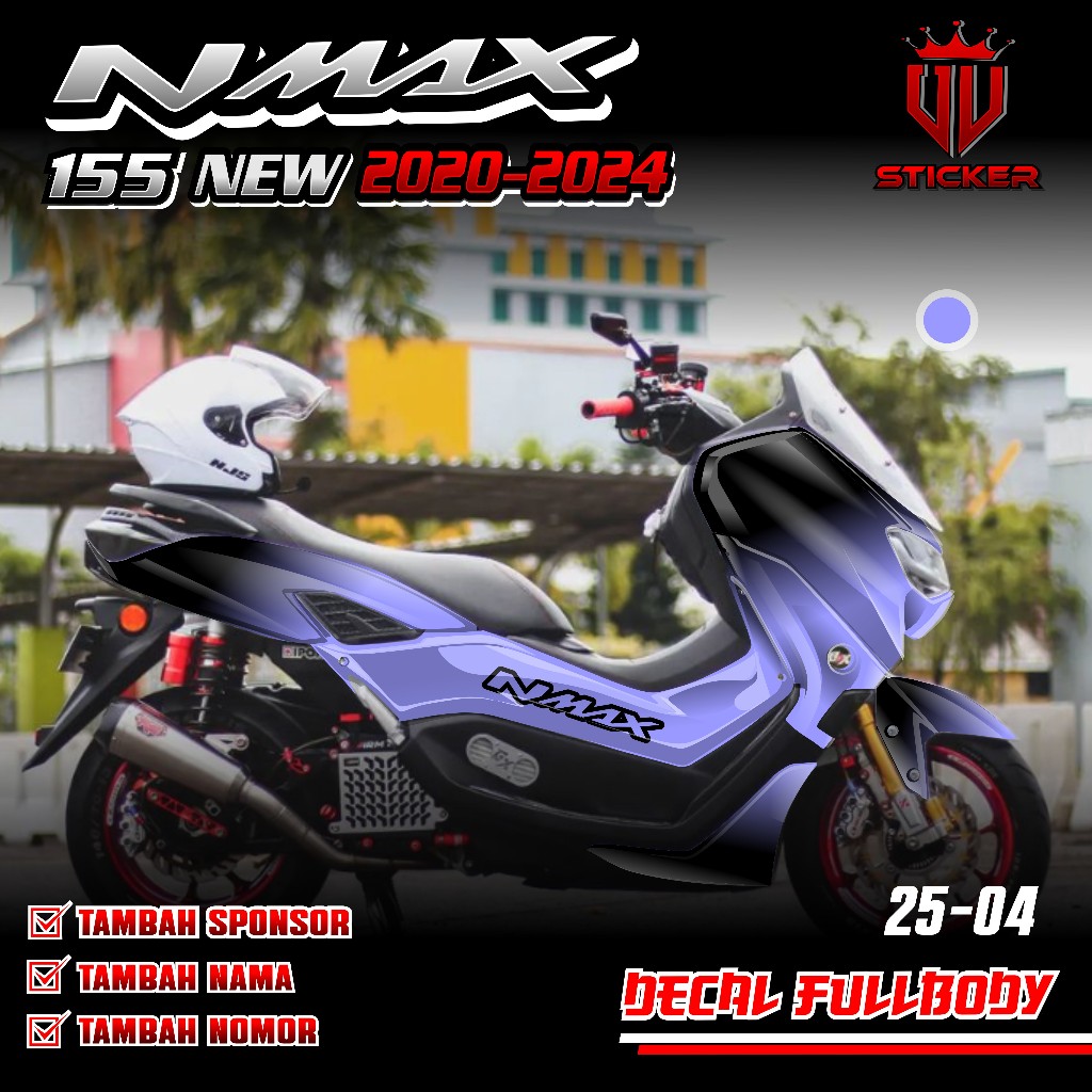 山葉 貼紙貼花全身 Yamaha NMAX NEW 155 CONNECTED 2020 2021 2022 2023