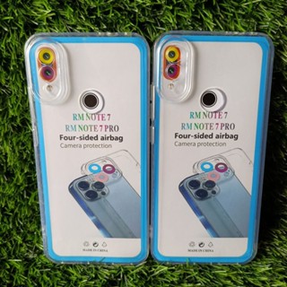 HP Redmi note 7/note 7 pro 透明外殼軟殼透明矽膠和手機背面保護相機