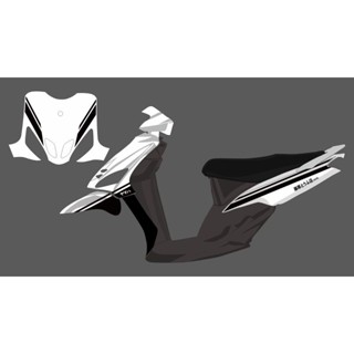 條紋貼紙透明 MIO 運動定製初始設計
