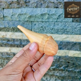 KAYU 曾經獨一無二和捲曲的 kemuning 象牙木 cangklong pipe A642