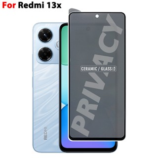 LAYAR 防刮 Redmi 13X 陶瓷螢幕防碎隱私螢幕