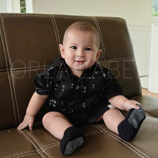 KEMEJA KIDS蠟染SHIRT蠟染男童衣服兒童婚紗兒童婚紗蠟染兒童開齋節衣服