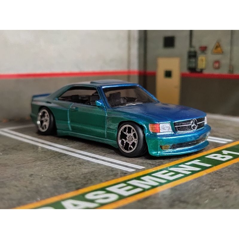 HOTWHEELS 風火輪定制非完好 MERCEDES 560 SEC