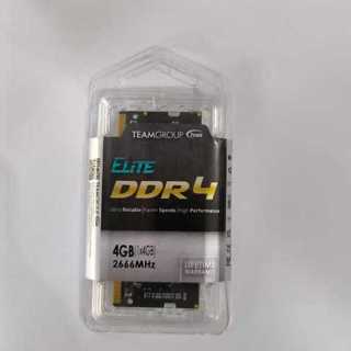 Ram 筆記本電腦記憶體 Sodimm DDR4 4GB Team Elite 2666Mhz