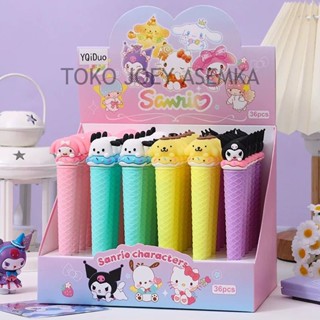 三麗鷗冰淇淋筆旋律 PURIN KUROMI 冰淇淋筆 BOLPEN PEN 文具凝膠墨水