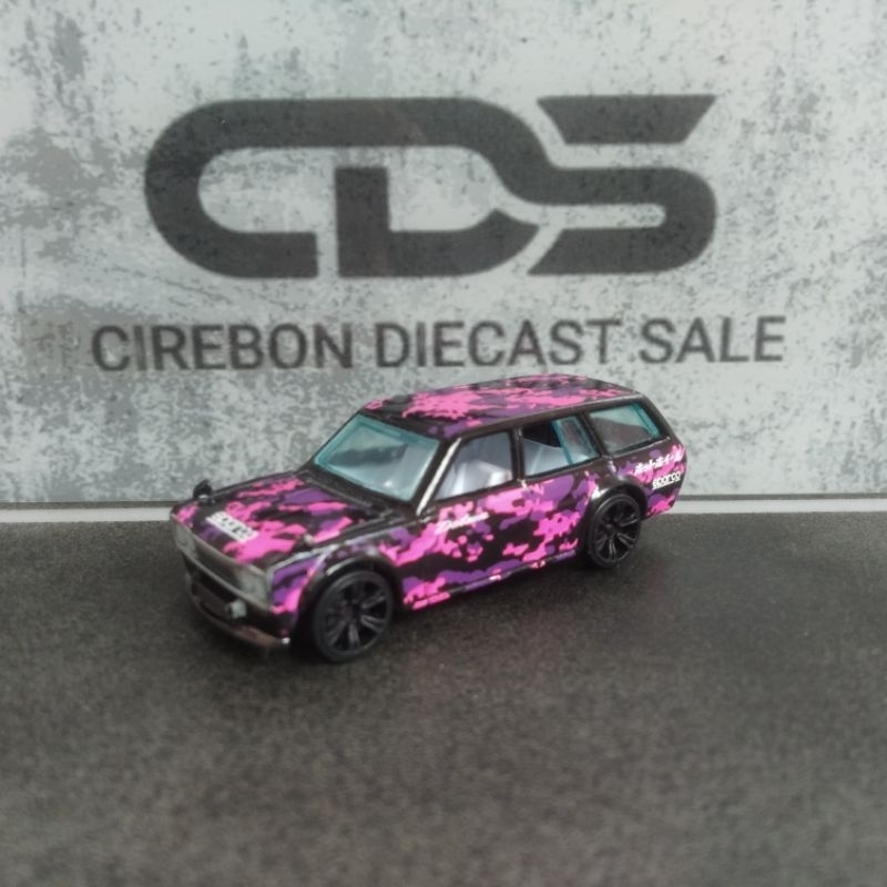 Hot Wheels 71 Datsun 510 Wagon 散裝霓虹飛車系列