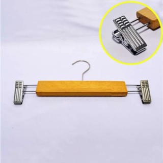 KAYU GANTUNGAN 天然成人木製褲架,適用於天然品質衣架