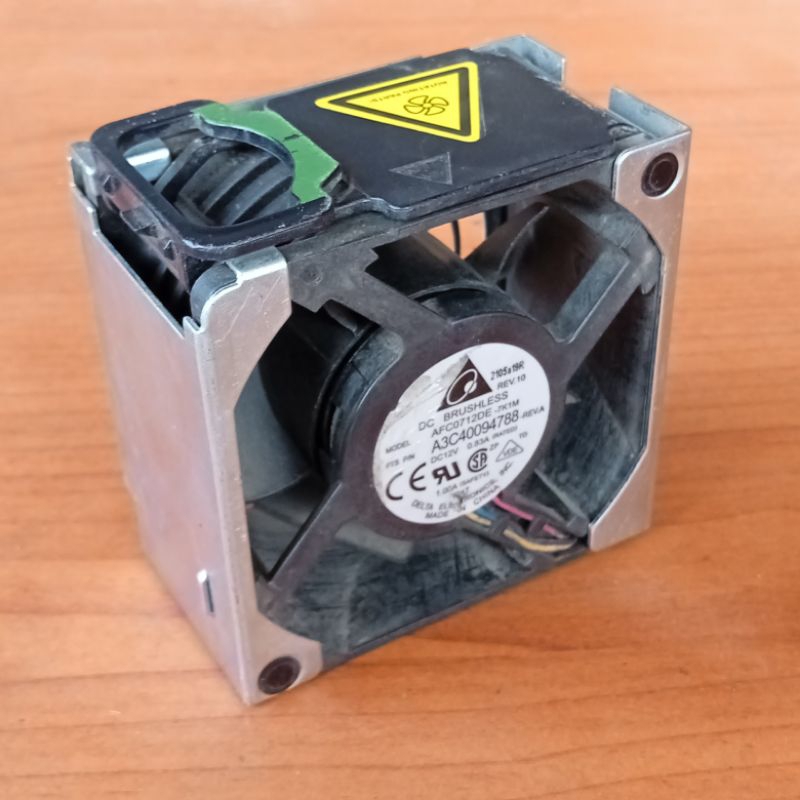 DELTA高速風扇12V 0.83A 6X6CM厚3.8CM
