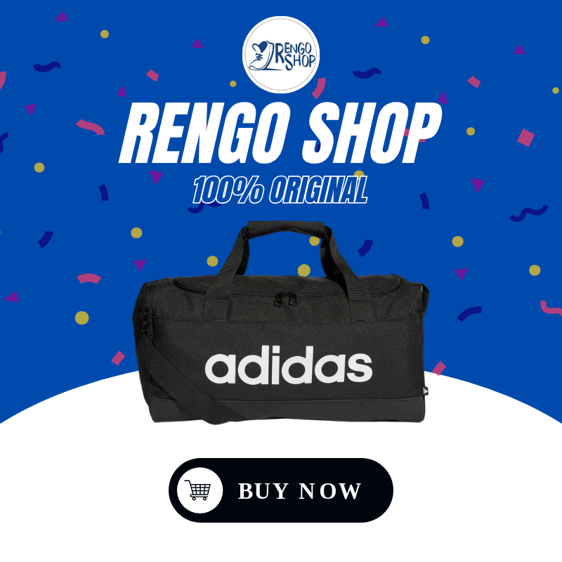 愛迪達 Adidas Lifestyle Linear Duffel S 黑色健身包運動包 GN2034