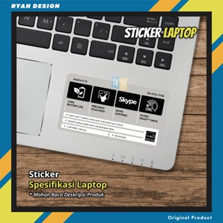 宏碁 英特爾 Acer E5 571G 筆記本電腦標誌貼紙筆記本電腦功能規格貼紙 Nvidia RTX GTX Inte