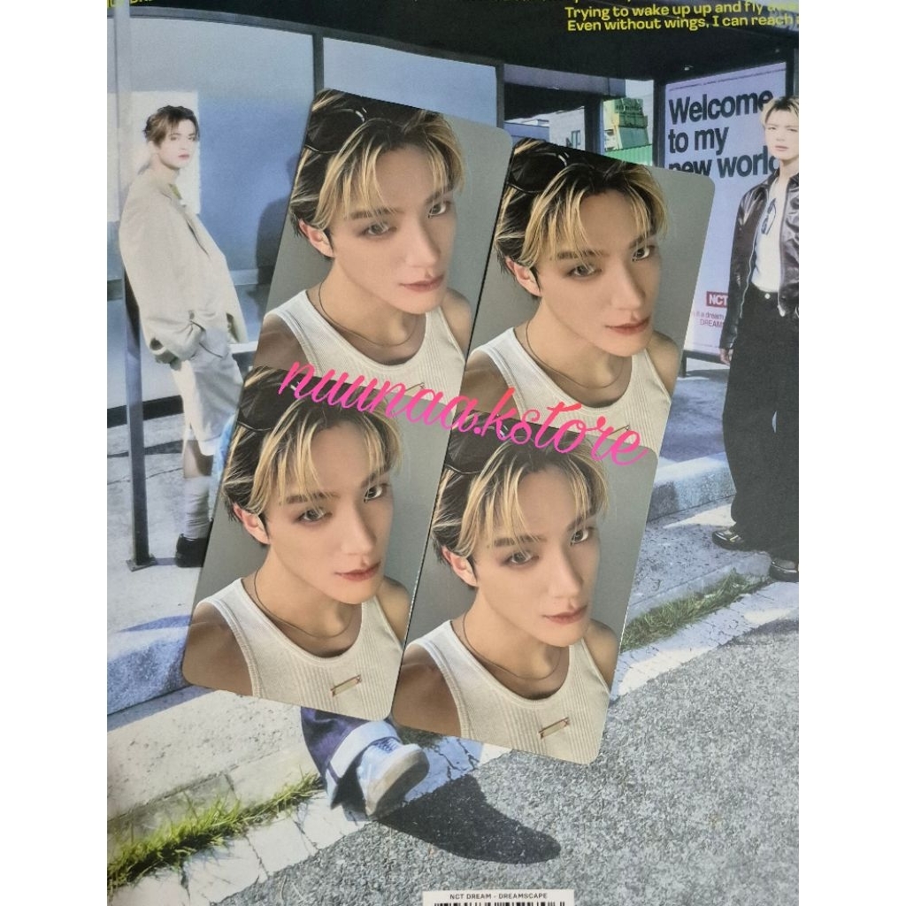 官方 Jeno Real City Jeno 照片卡