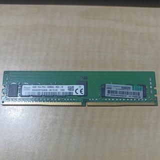 記憶體伺服器 HP DDR4 16GB 1Rx4 PC4-3200AA-RC2 HPE P03051-091 SKHyni