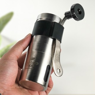 一個兩個杯子手動咖啡研磨機可調節黑咖啡研磨機