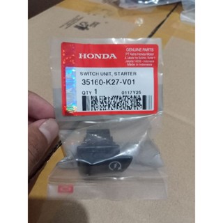 TOMBOL 35160-K27-V01 開關按鈕啟動器 Beat Vario LED 125 eSP Stylo Bl