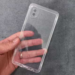 SAMSUNG 安全氣囊軟包三星a01核心透明透明果凍外殼