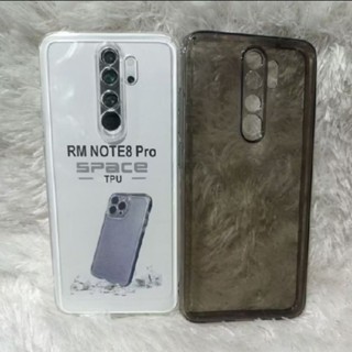 Hitam HP Case 透明黑色 REDMI NOTE 8 PRO 透明手機矽膠黑色透明相機保護膜