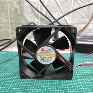 YSTECH DC無刷風扇 DC 48V 0.15A 風扇 DC滾珠軸承 12CM風扇散熱