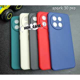 Case tecno spark 30 pro spark 30 camon 40 4g 軟殼方形殼液體馬卡龍殼