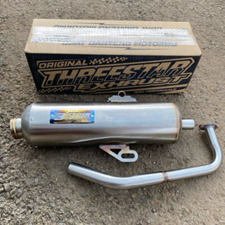標準賽車排氣不銹鋼 Vario Aerox Nmax Pcx Beat mio Adv 原裝 3STAR 排氣