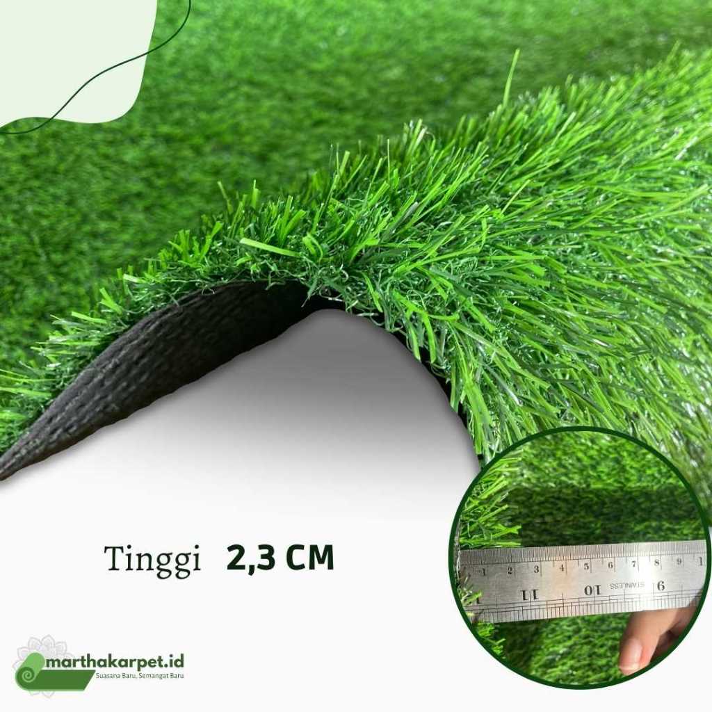 23mm 合成草尺寸 50x120 花園合成草