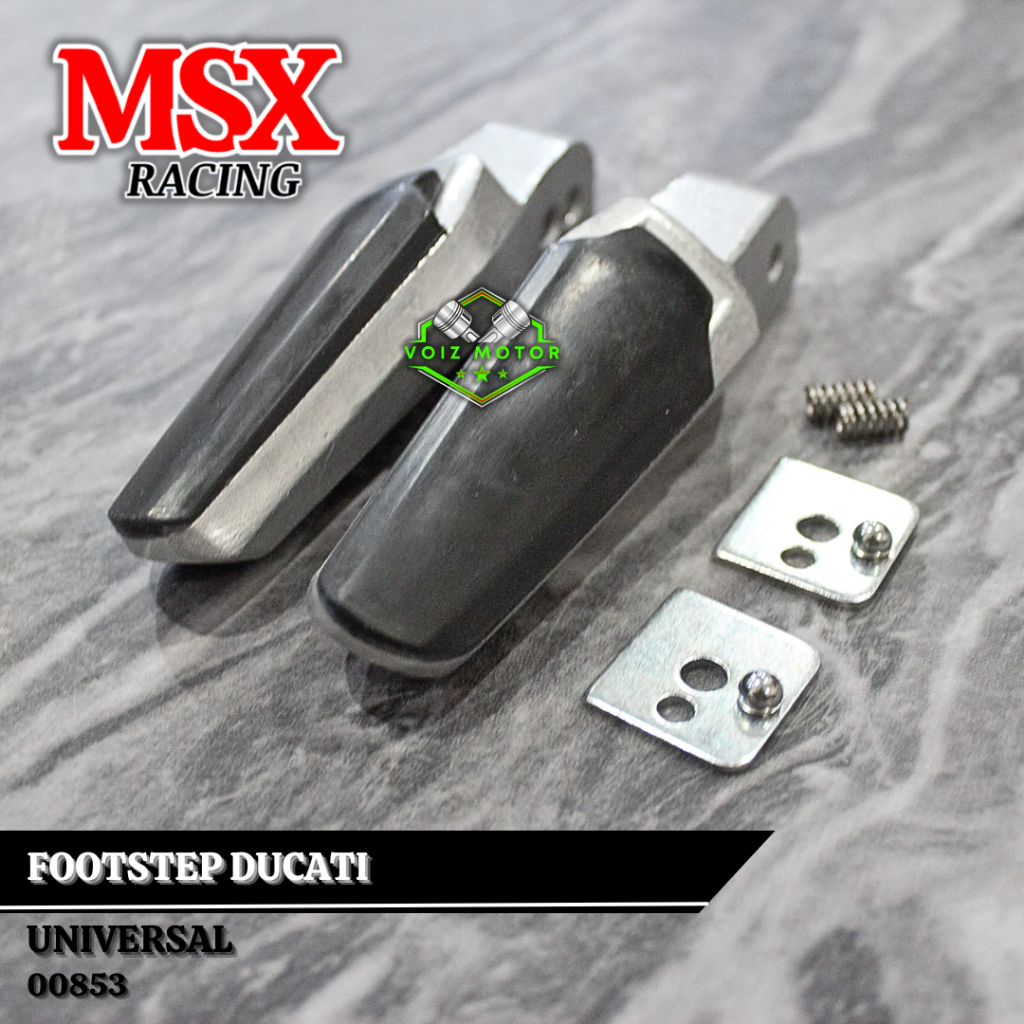 Footstep Ducati MSX Ducati 後腳凳一對腳踏板 Bastep Bostep 通用後腳凳