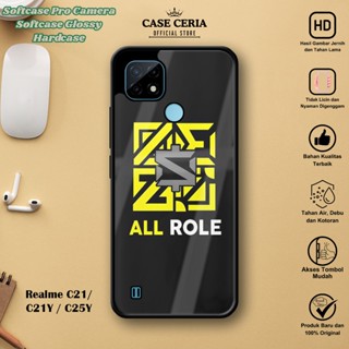 Realme C21 C21Y C25Y 外殼 HP 所有角色 ML 軟殼 Pro 相機硬殼矽膠