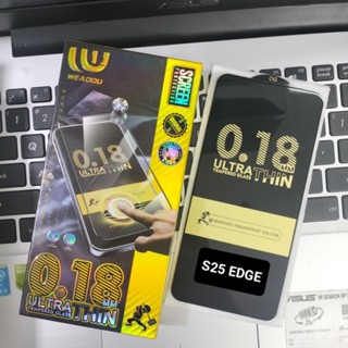 LAYAR SAMSUNG S25 EDGE Clear Static ESD 鋼化玻璃螢幕保護膜全屏