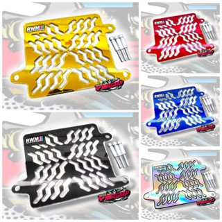 HONDA Hyper x 圖案亞克力散熱器蓋適用於本田 vario 125 vario 150 pcx 150 adv