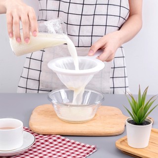 HM尼龍佈網過濾器過濾器200/400目咖啡牛奶豆布丁茶汁過濾器咖啡食品飲料