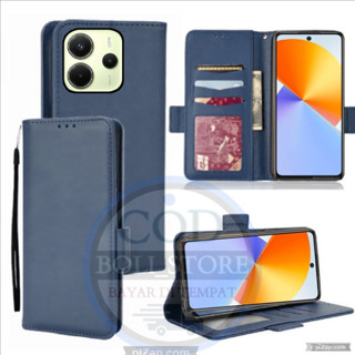 翻蓋皮革 XIAOMI REDMI NOTE 14 4G 外殼高階翻蓋錢包外殼皮革外殼